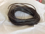 Plastic Tubing 6mm Choco Brown